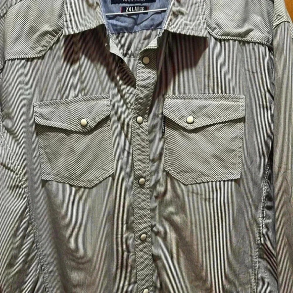 Ecko Unlimited snap shirt size 2 XL - Picture 3 of 6